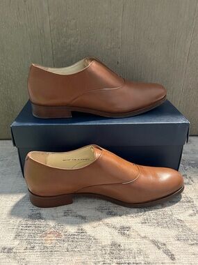 Cole Haan Barton Slipon Oxford - Sequoia Leather
